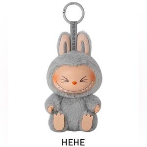 Have a Seat QuQu Plush Pendant Labubu V2. Newer version comes in dust bag.